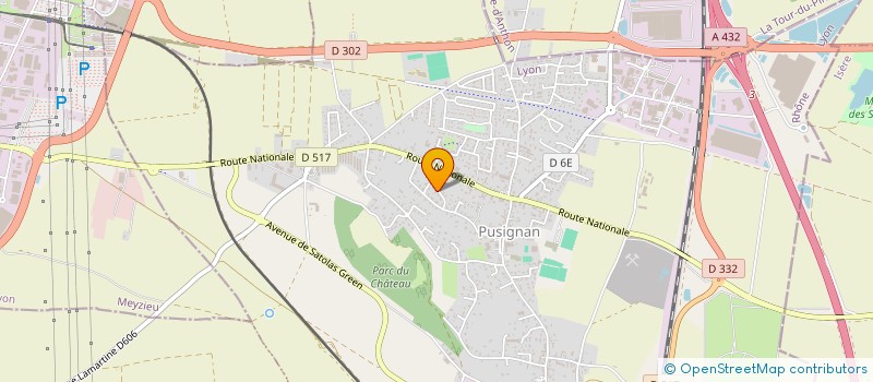 localisation de l'entreprise MEMS  PUSIGNAN