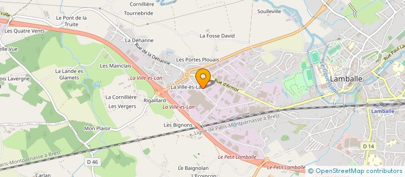 localisation de l'entreprise MEN à LAMBALLE-ARMOR