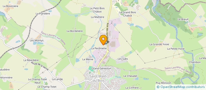 localisation de l'entreprise MEN 85  SAINT-MALO-DU-BOIS