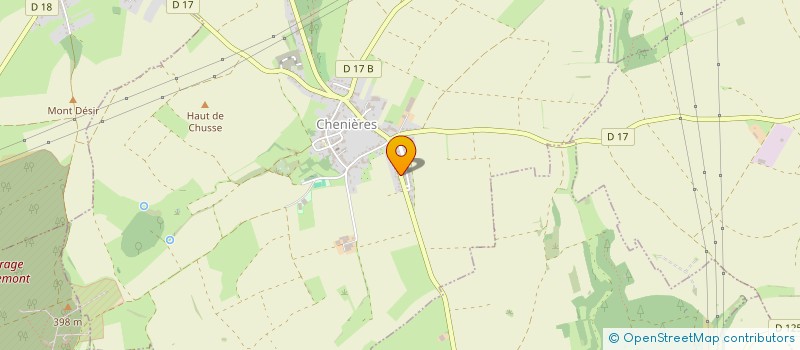 localisation de l'entreprise MEN AR HROEC'H  CHENIERES