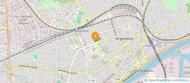 localisation de l'entreprise MEN BAHRO  ARGENTEUIL