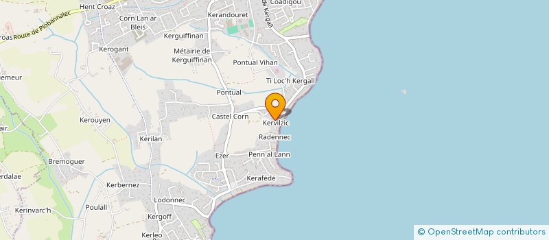 localisation de l'entreprise MEN BRET  LOCTUDY