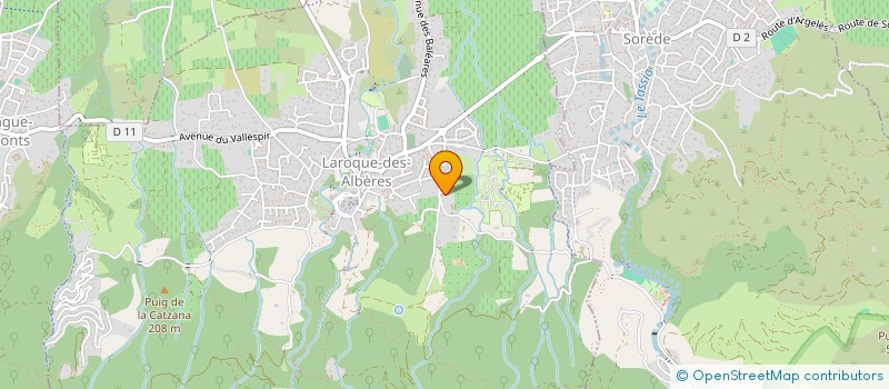 localisation de l'entreprise MEN DU ARAN  LAROQUE-DES-ALBERES