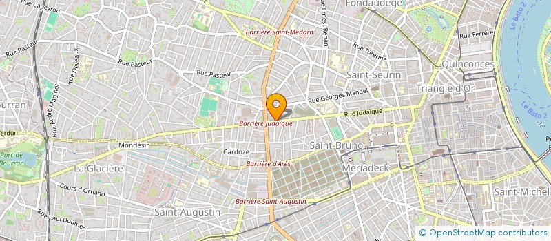 localisation de l'entreprise MEN IN BEAUTY  BORDEAUX