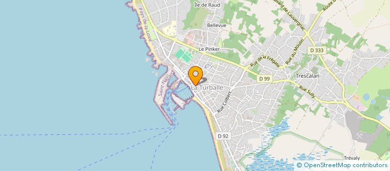 localisation de l'entreprise MEN MARINIEZ  LA TURBALLE