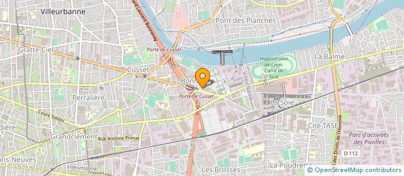 localisation de l'entreprise MEN S  VILLEURBANNE