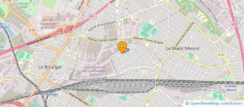 localisation de l'entreprise MEN SERR à DRANCY