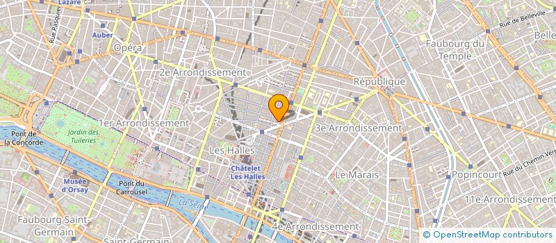 localisation de l'entreprise MEN TENSEL  PARIS