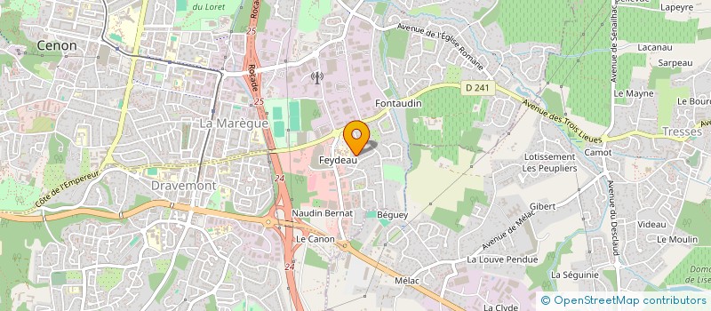 localisation de l'entreprise MENA  ARTIGUES-PRES-BORDEAUX