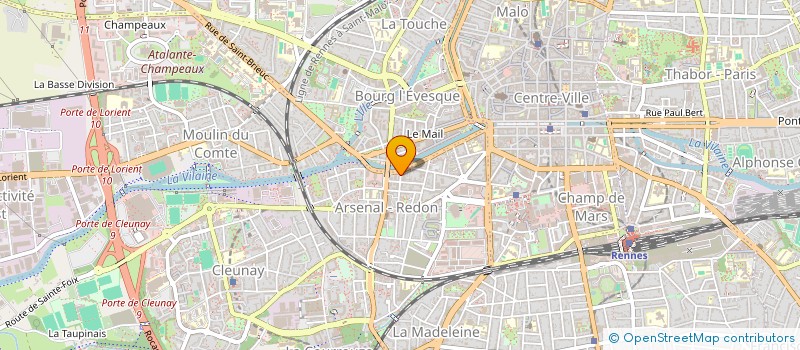 localisation de l'entreprise MENA FINE ART à RENNES