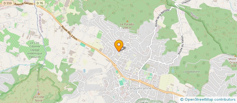 localisation de l'entreprise MENACE REKORDS  CARQUEIRANNE