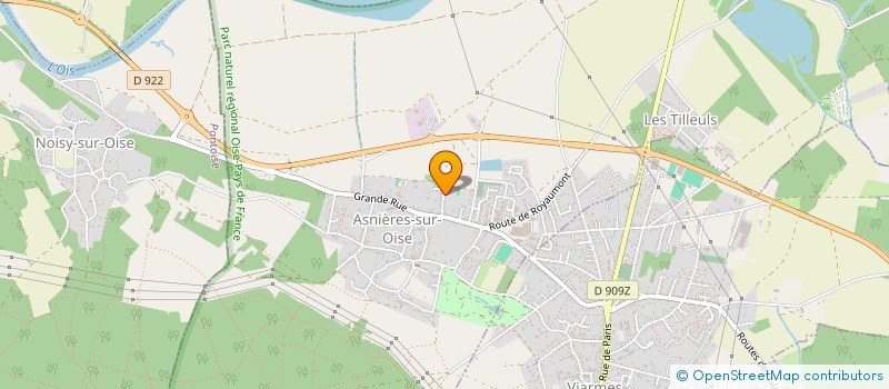 localisation de l'entreprise MENAGE PLUS  ASNIERES-SUR-OISE