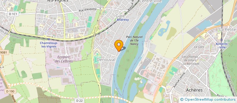 localisation de l'entreprise MENAGE REPASSAGE SERVICES A DOM  PARIS