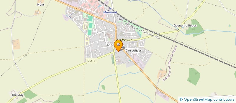 localisation de l'entreprise MENAGE / TAN  MORMANT