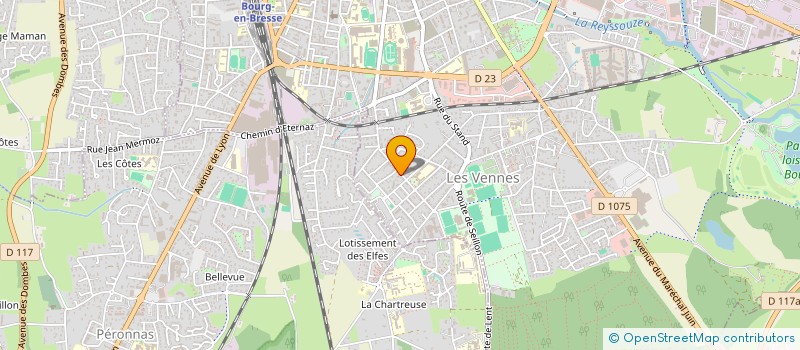 localisation de l'entreprise MENAGE TOIT à BOURG-EN-BRESSE