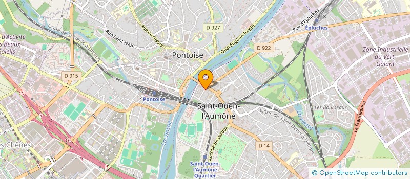 localisation de l'entreprise MENAGER AUDIOVISUEL DEPANNAGE à SAINT-OUEN-L'AUMONE