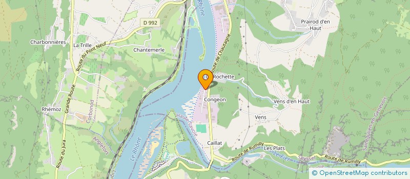 localisation de l'entreprise MENAGER DISTRIBUTION  SEYSSEL