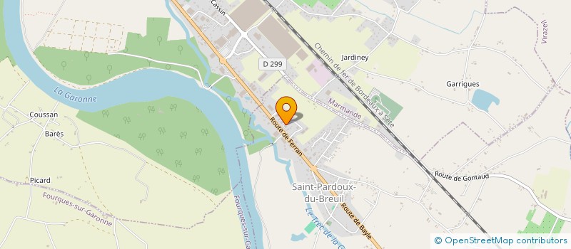 localisation de l'entreprise MENAGER TELE SERVICE47  SAINT-PARDOUX-DU-BREUIL