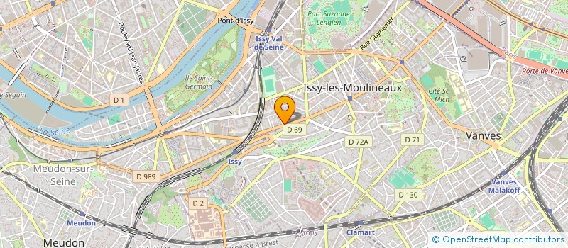 localisation de l'entreprise MENAGER VILLARON CHOLLET GRAGN à ISSY-LES-MOULINEAUX