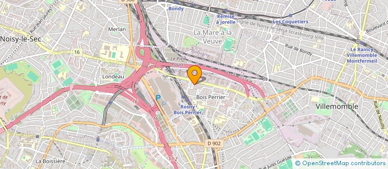 localisation de l'entreprise MENAGES ORDINAIRES à ROSNY-SOUS-BOIS
