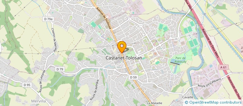localisation de l'entreprise MENAGEZ-VOUS CASTANET à CASTANET-TOLOSAN