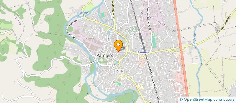 localisation de l'entreprise MENAGEZ-VOUS PAMIERS à PAMIERS