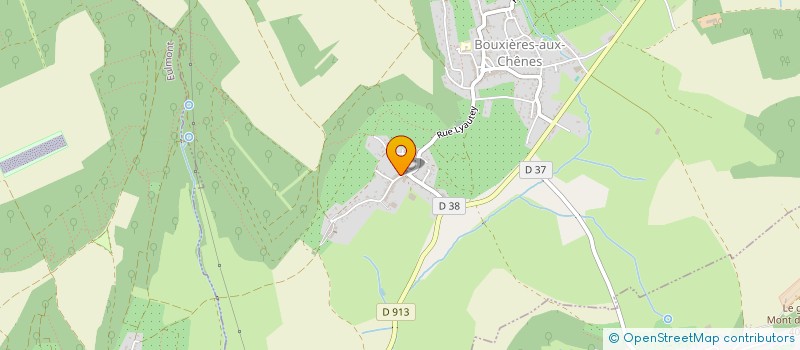 localisation de l'entreprise MENAGGIO  BOUXIERES-AUX-CHENES