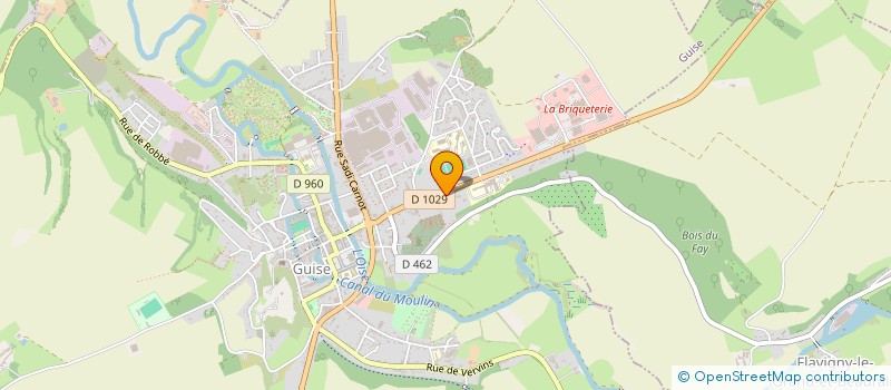 localisation de l'entreprise MENAGUIZ  GUISE