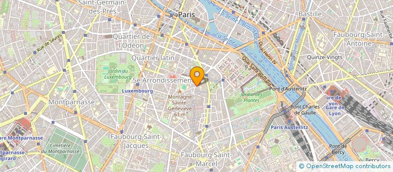 localisation de l'entreprise MENANDRE  PARIS