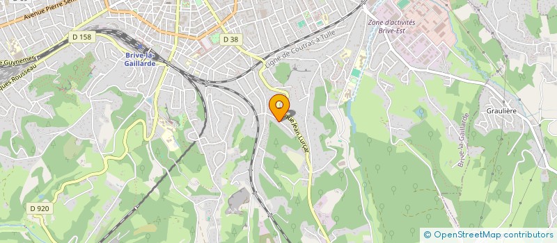 localisation de l'entreprise MENARA  BRIVE-LA-GAILLARDE