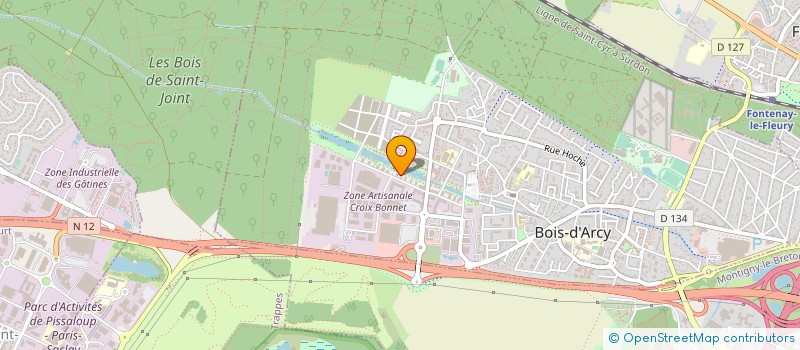 localisation de l'entreprise MENARA CONSTRUCTION à TRAPPES