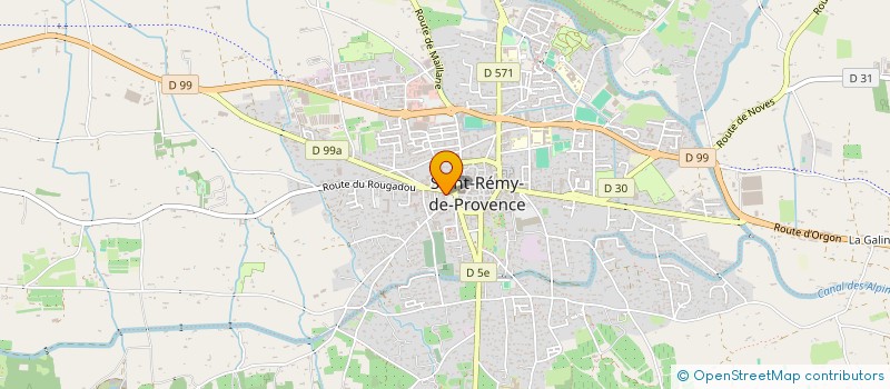localisation de l'entreprise MENARD  SAINT-REMY-DE-PROVENCE