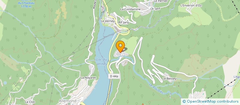 localisation de l'entreprise MENARD  VAULNAVEYS-LE-HAUT