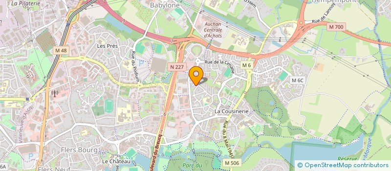 localisation de l'entreprise MENARD-SOUMARE à VILLENEUVE-D'ASCQ