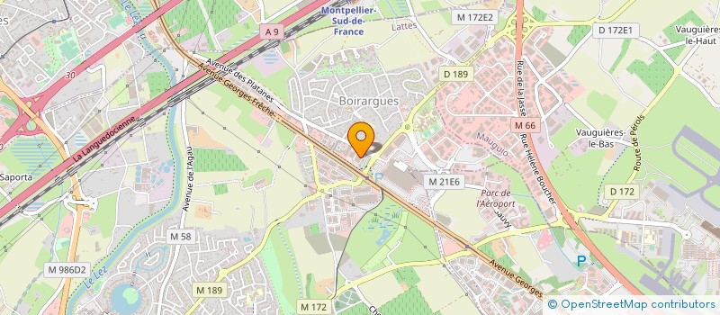 localisation de l'entreprise MENARDISES à LATTES