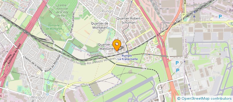 localisation de l'entreprise MENARINI FRANCE à RUNGIS
