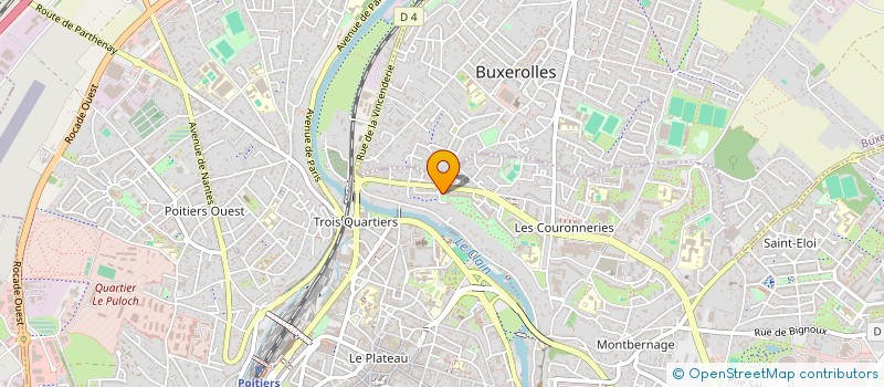 localisation de l'entreprise MENAS TRANSPORT SOLUTIONS  POITIERS