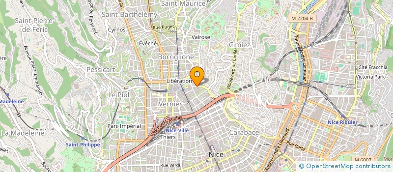 localisation de l'entreprise MENASCLE à NICE