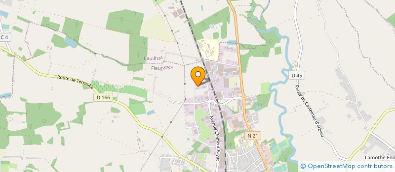 localisation de l'entreprise MENASTORI INVEST  FLEURANCE