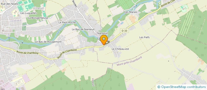 localisation de l'entreprise MENAULT  MONTLIVAULT