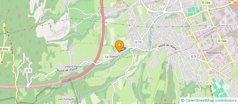 localisation de l'entreprise MENBO  LA MOTTE-SERVOLEX