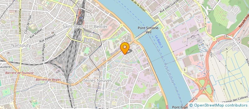 localisation de l'entreprise MENC à BEGLES