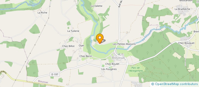 localisation de l'entreprise MENCHAU  RUFFEC