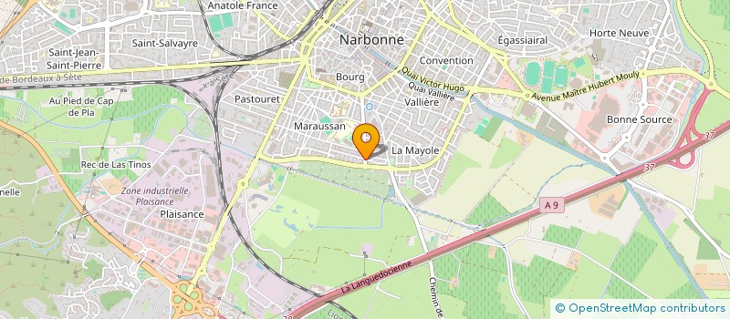localisation de l'entreprise MENCHON DEVELOPPEMENT à NARBONNE