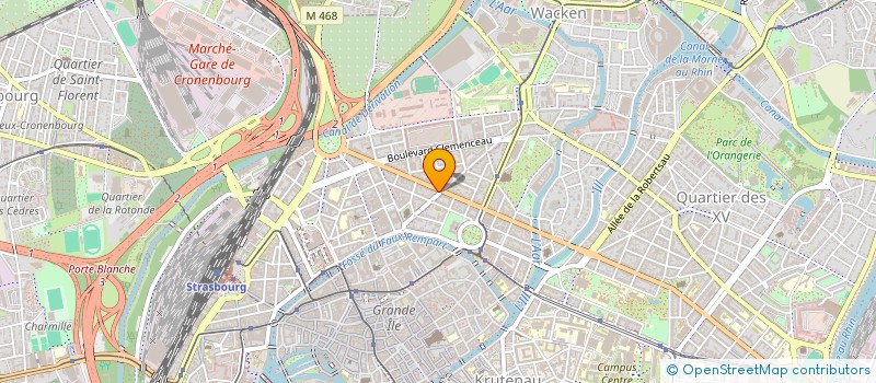 localisation de l'entreprise MENCO STRASBOURG à STRASBOURG