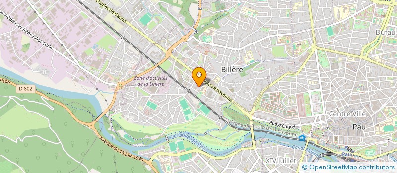 localisation de l'entreprise MEND'SCI  BILLERE