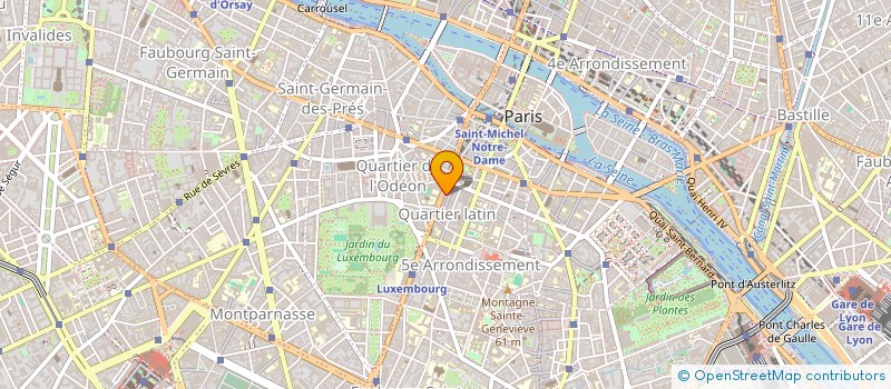 localisation de l'entreprise MENDEL COMPAGNIE  PARIS