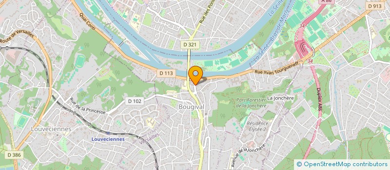 localisation de l'entreprise MENDELSON ACADEMIE  BOUGIVAL