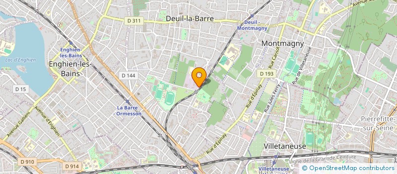 localisation de l'entreprise MENDES  DEUIL-LA-BARRE