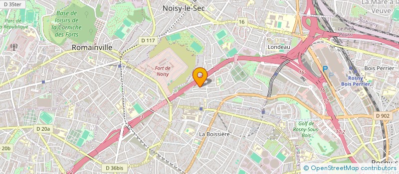 localisation de l'entreprise MENDES à NOISY-LE-SEC